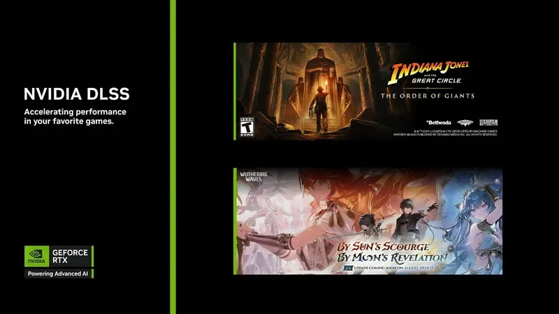Nvidia, Indiana Jones ve The Great Circle DLC desteyi ile surucunu buraxir.
