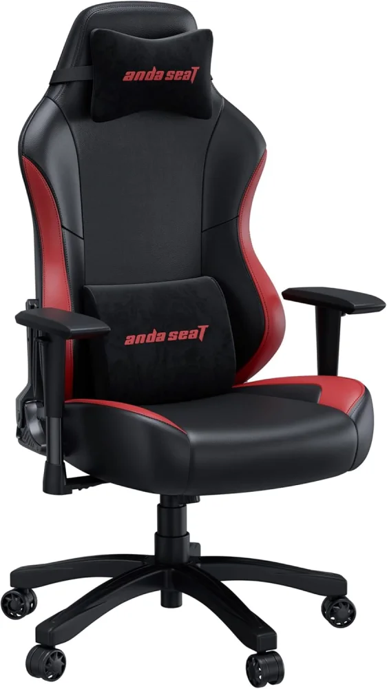 AndaSeat Chair Luna Black-Red Gaming Chair (AD18-48-BR-PV)