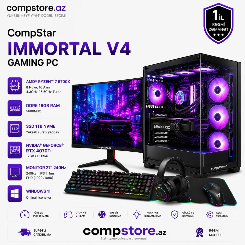 CompStar Immortal V4 Gaming PC