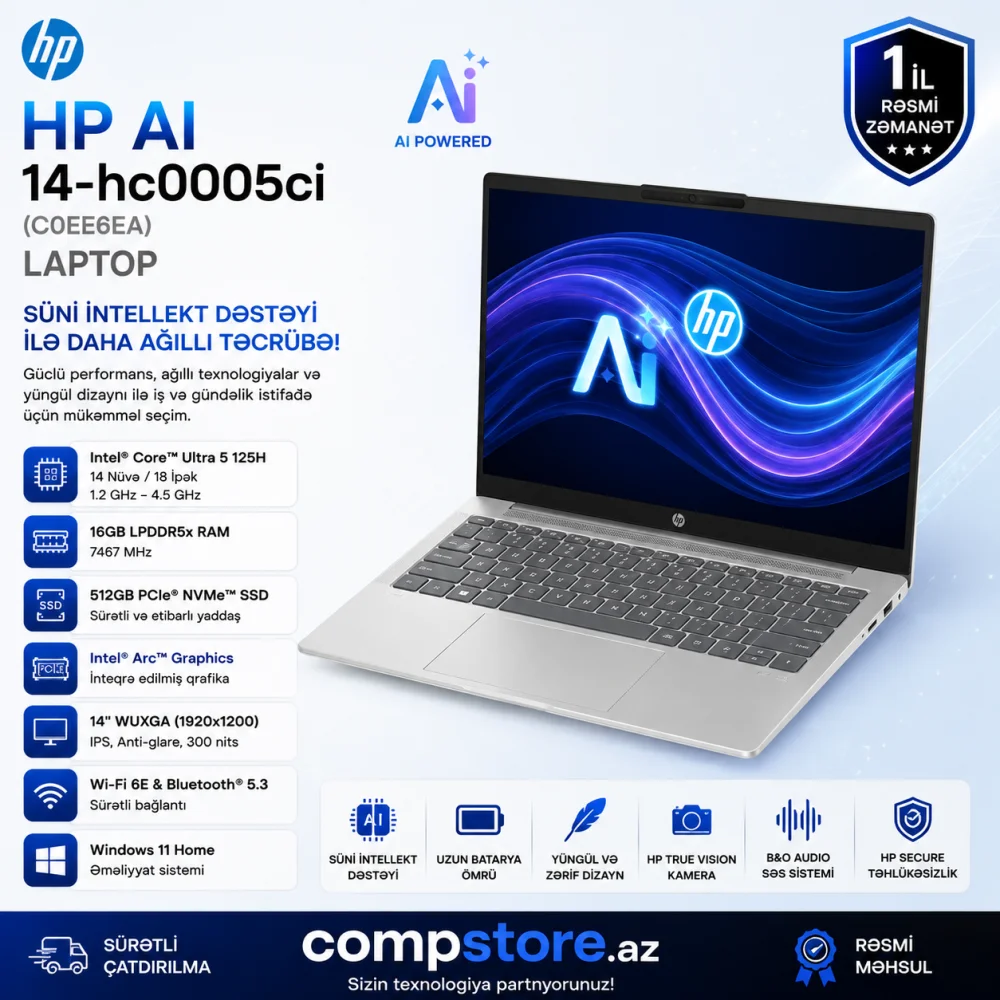 HP AI 14-hc0005ci (C0EE6EA) Laptop