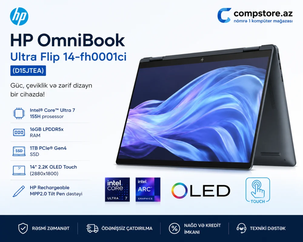 HP OmniBook Ultra Flip 14-fh0001ci (D15JTEA) Laptop