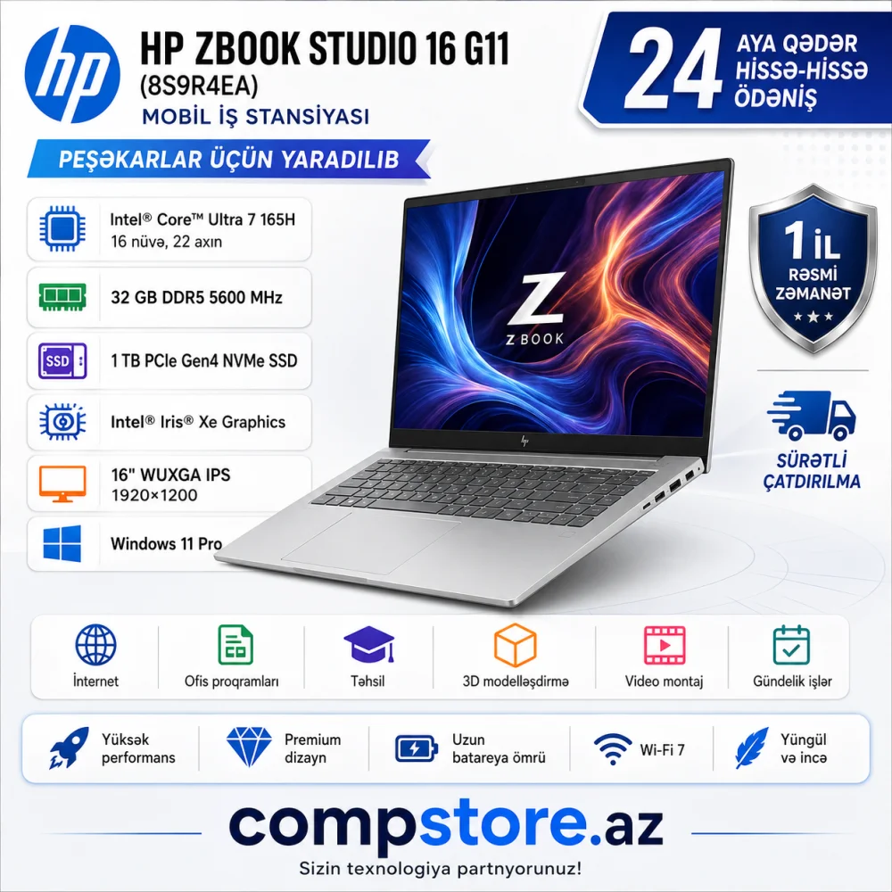 HP ZBook Studio G11 (8S9R4EA) Laptop