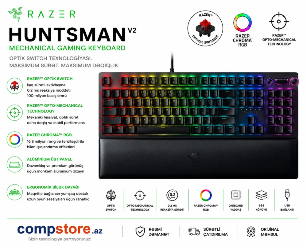 Razer Huntsman V2 Mechanical Gaming Keyboard