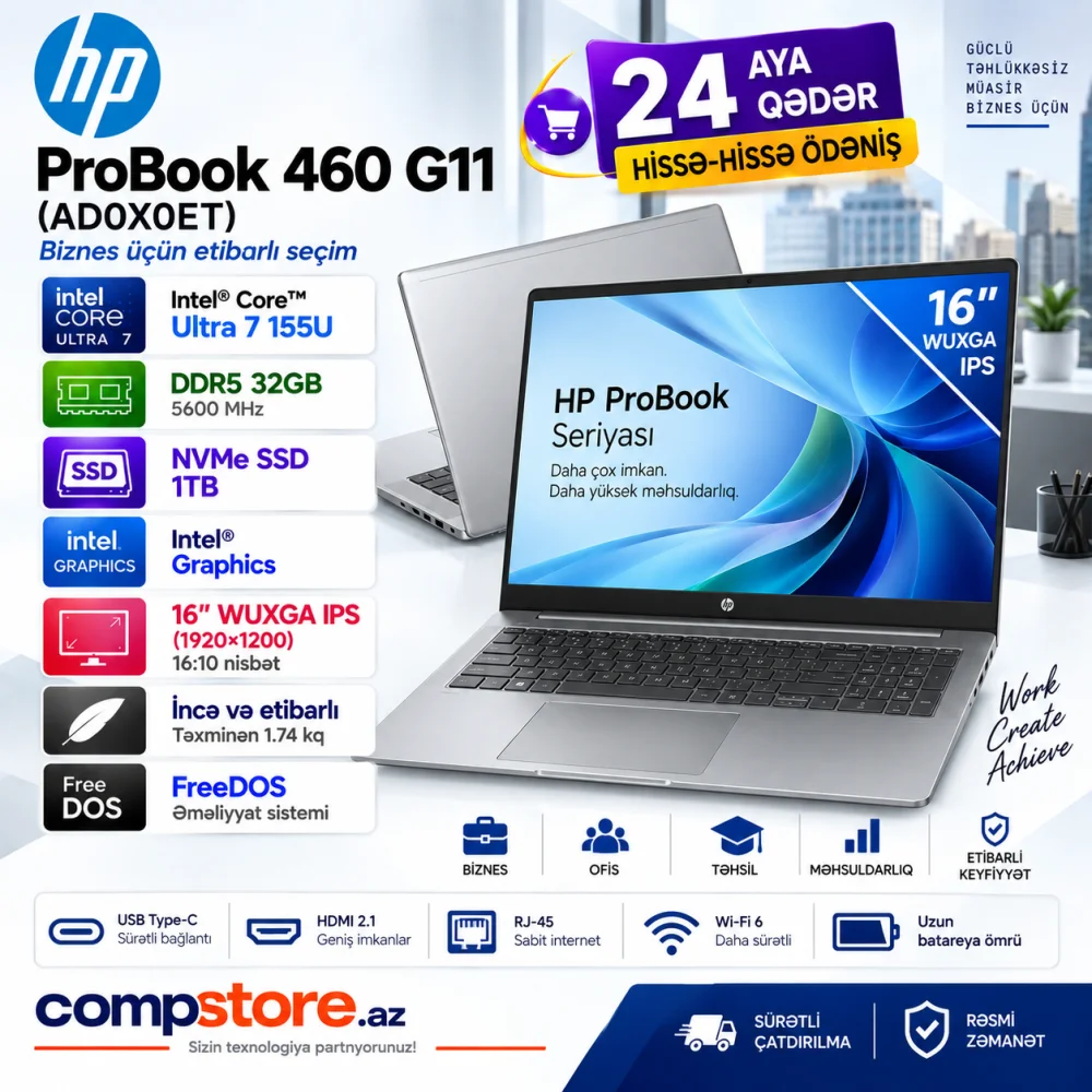 HP ProBook 460 G11 (AD0X0ET) Laptop