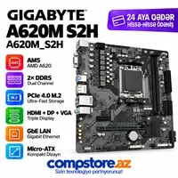 GIGABYTE A620M S2H (A620M_S2H) Mainboard