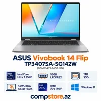 ASUS Vivobook 14 Flip TP3407SA-SG142W (90NB14Y1-M00J50) Laptop