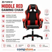 X-Force Middle Red Gaming Chair