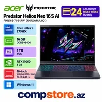 Acer Predator Helios Neo 16S AI PHN16S-71-91AW (NH.U0MAA.001) Gaming Laptop