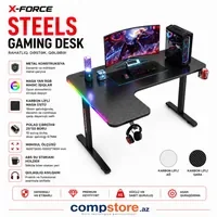 X-Force Steels Gaming Desk
